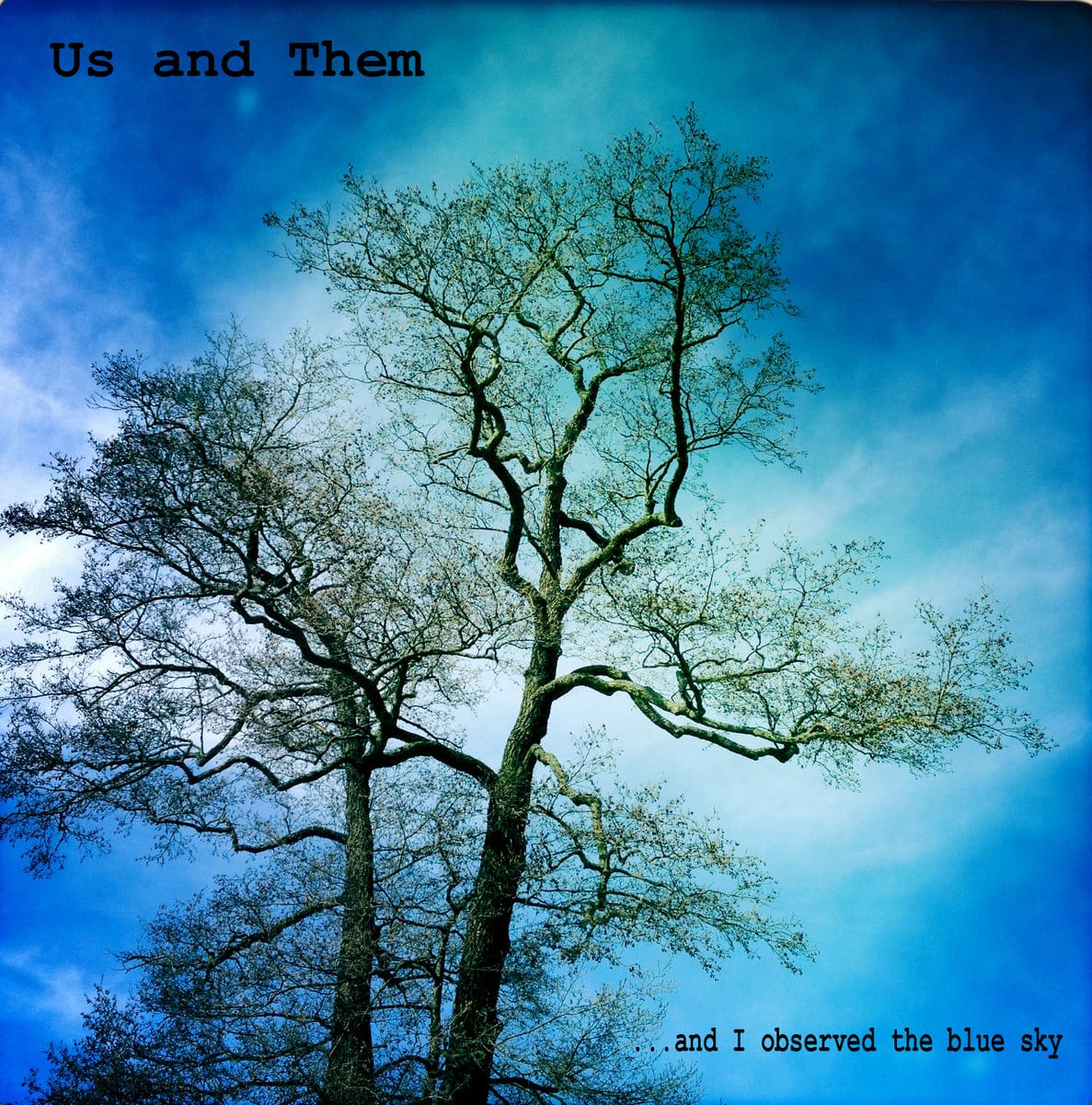 Us and Them …and I Observed the Blue Sky