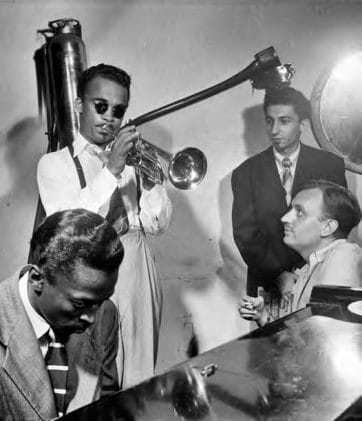 Howard McGhee, Brick Fleagle a Miles Davis, září 1947